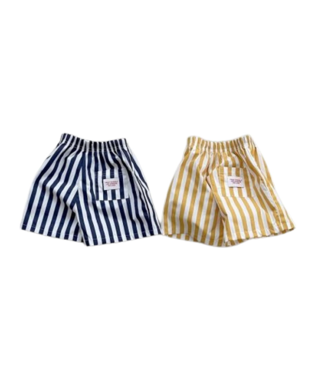 Striped Shorts Navy