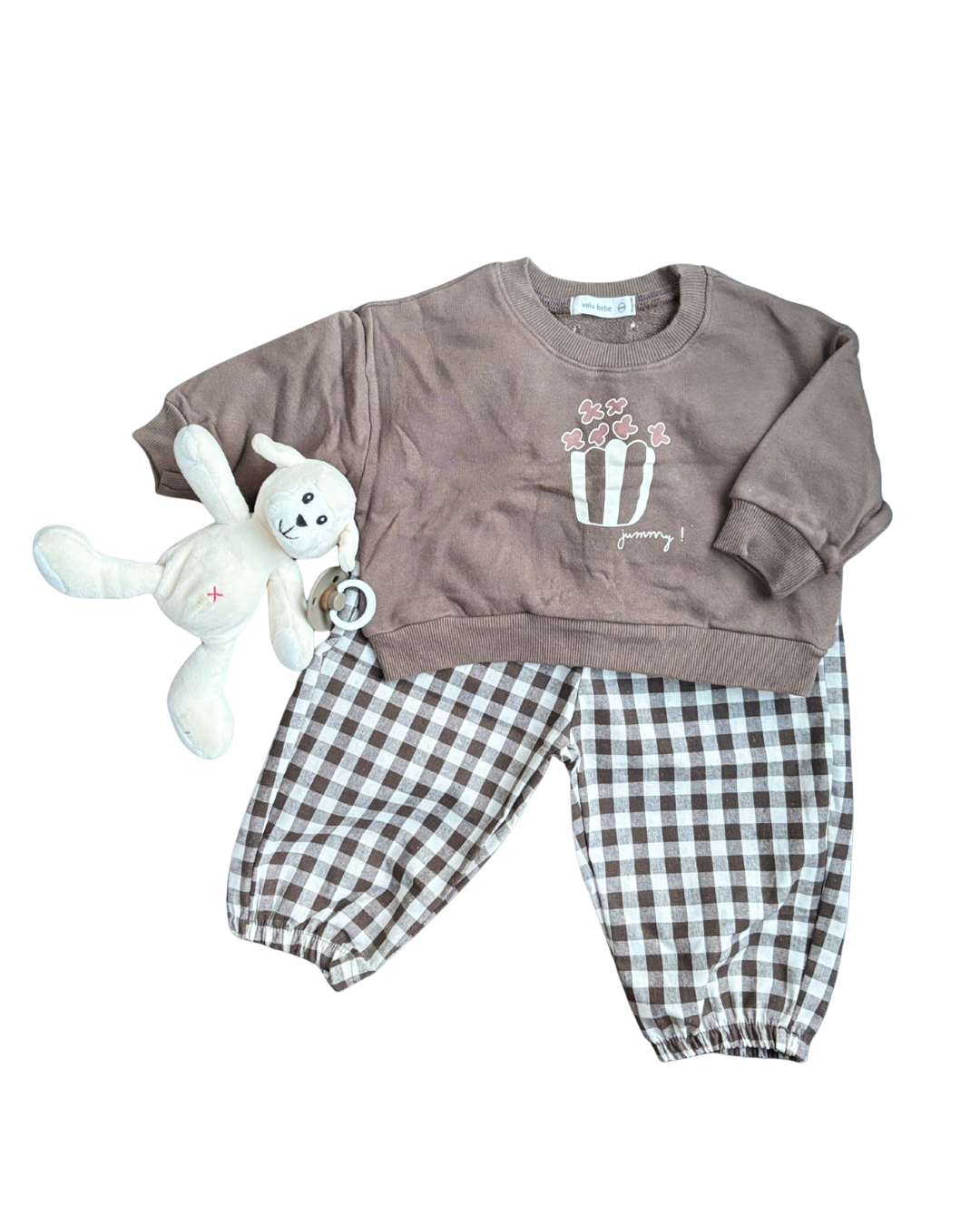 Autumn Pants Brown Check