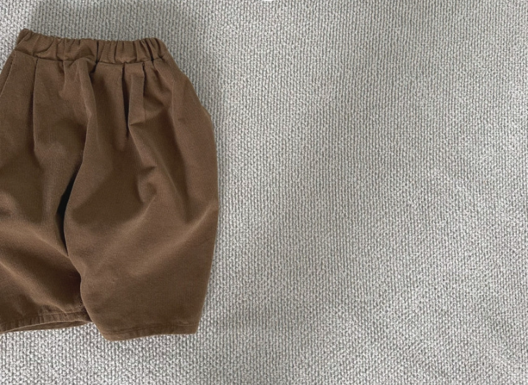 Corduroy Baggy Pants