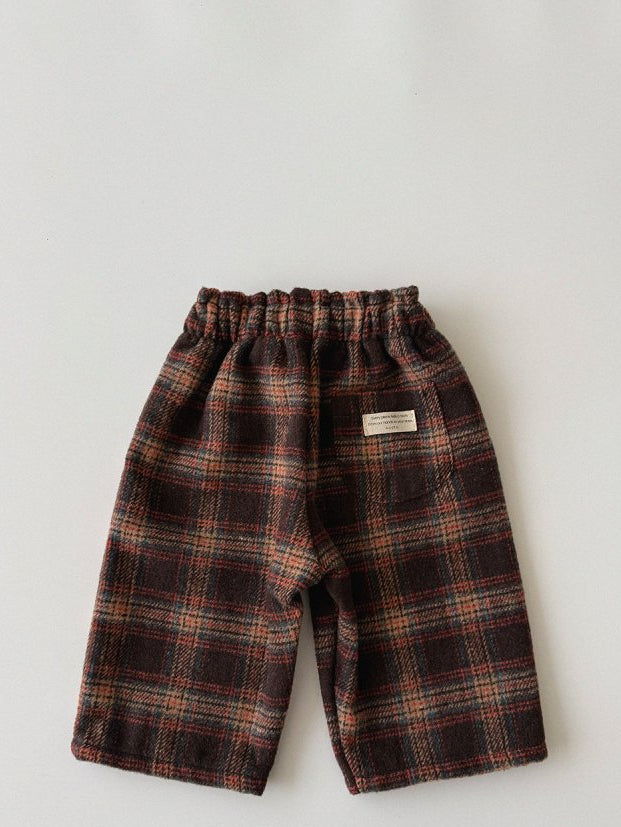 Winter Check Pants