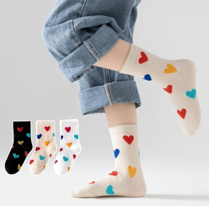 3 Pairs Love Socks