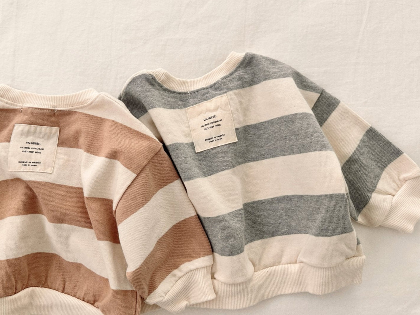 Milk Stripe Sweater