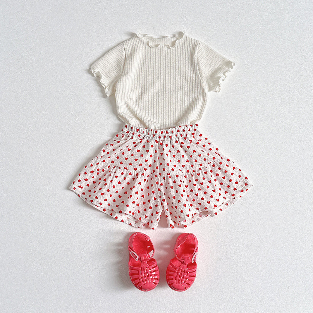 Heart Pants Skirt