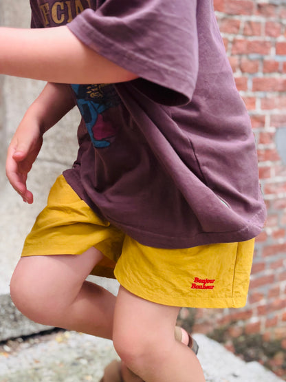 Bonjour Bonheur Shorts Yellow
