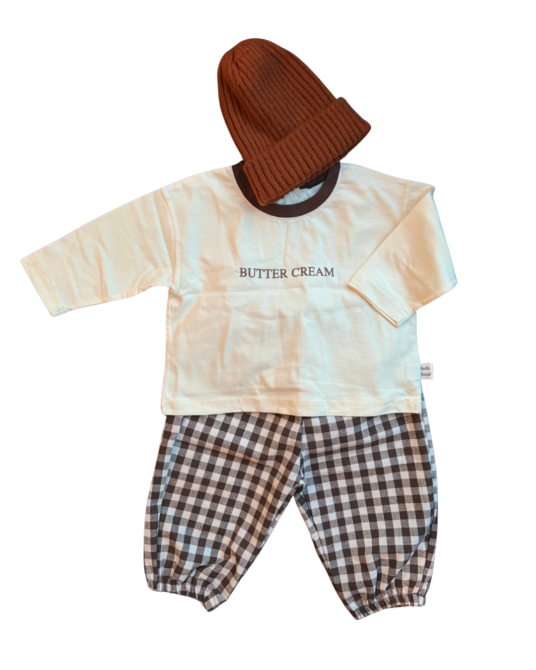Autumn Pants Brown Check