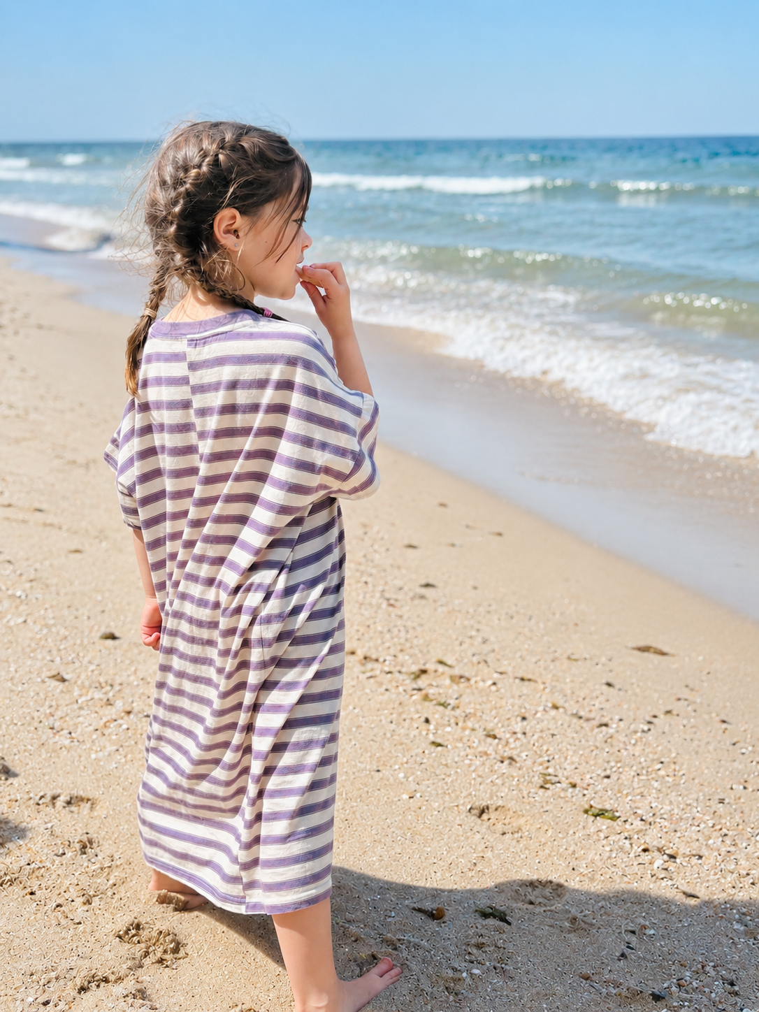 Long Striped Dress