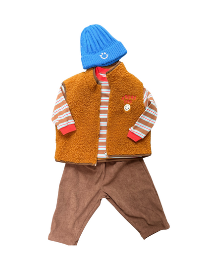 Smile Fleece Vest