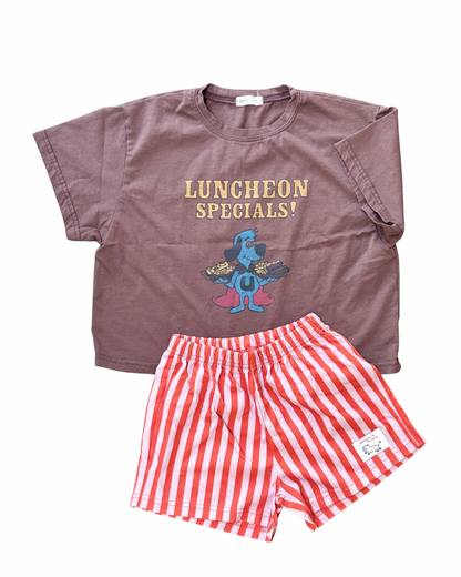 Rollin Shorts Red