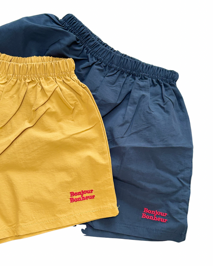 Bonjour Bonheur Shorts Charcoal