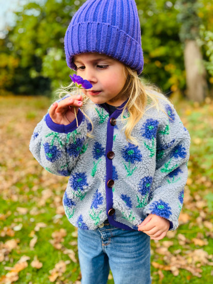 Flower Fleece Vest