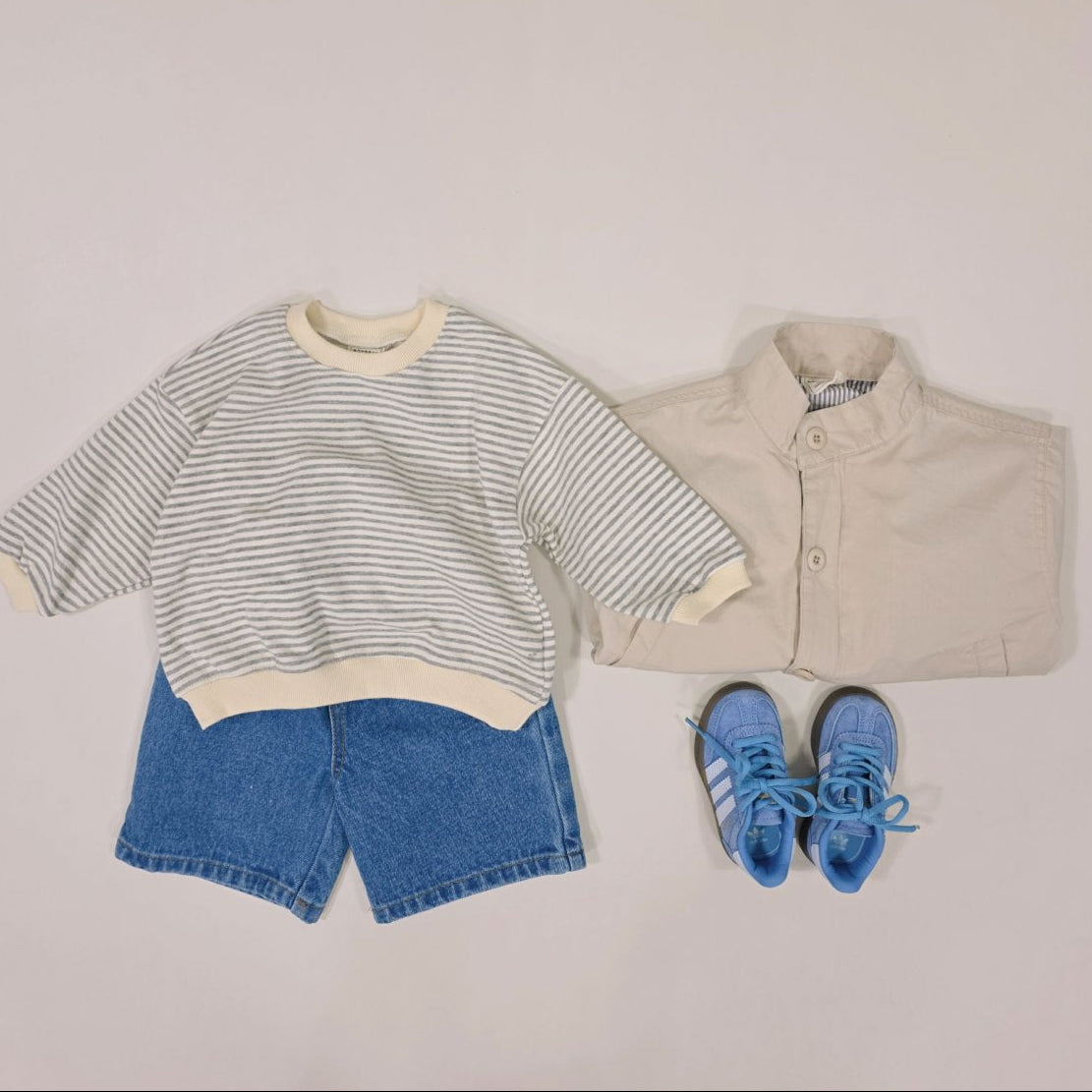 Bermuda Denim Pants