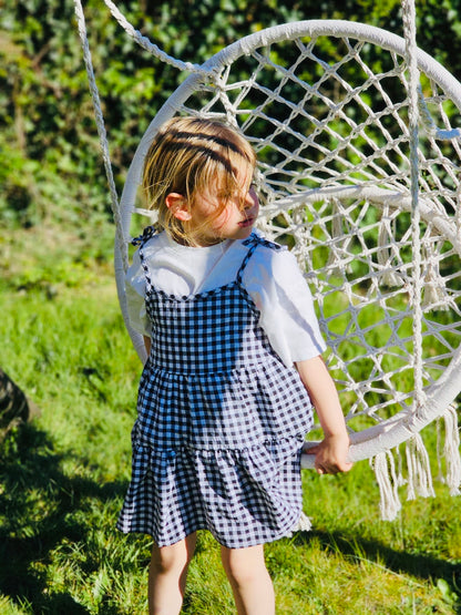 Check Strap Dress