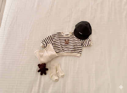 Bunny Stripe Sweatshirt