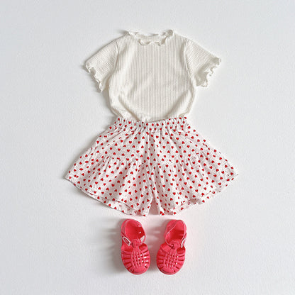 Heart Pants Skirt