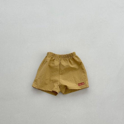 Bonjour Bonheur Shorts Yellow