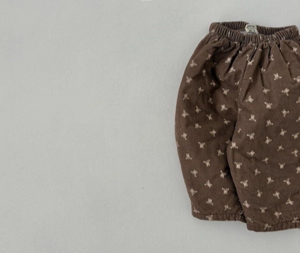 Bear Corduroy Pants